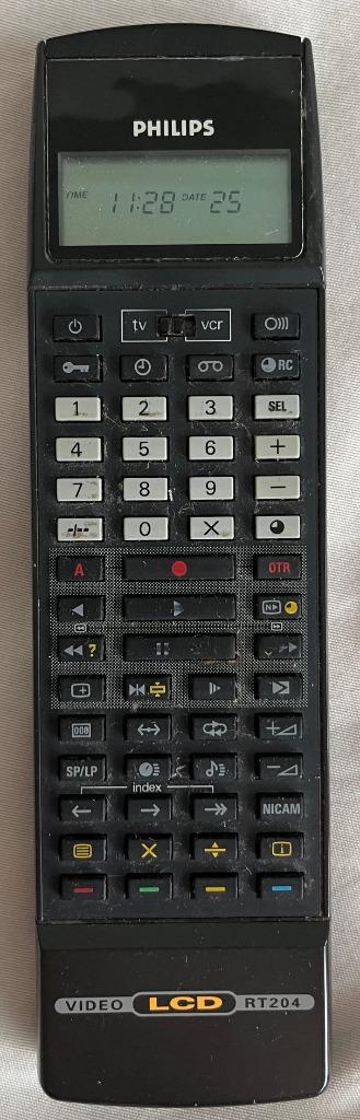 Télécommande Philips RT 204 pour magnétoscope, Enlèvement ou Envoi, Comme neuf, Originale, VHS