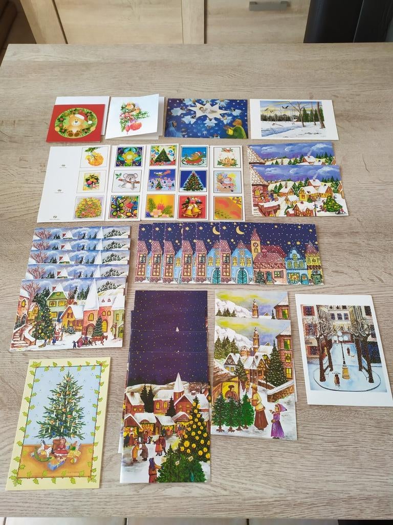 Lot de cartes de voeux et étiquettes pour cadeaux, Enlèvement ou Envoi, Non affranchie, (Jour de) Fête