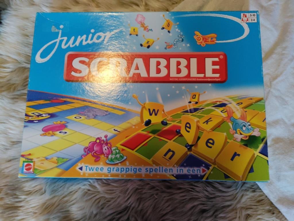 Scrabble junior, Ophalen of Verzenden, Zo goed als nieuw