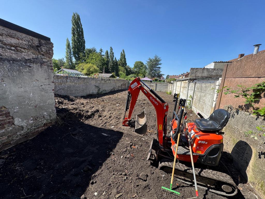 Location Mini Pelle Kubota U10-3 avec ou sans operateur, Enlèvement