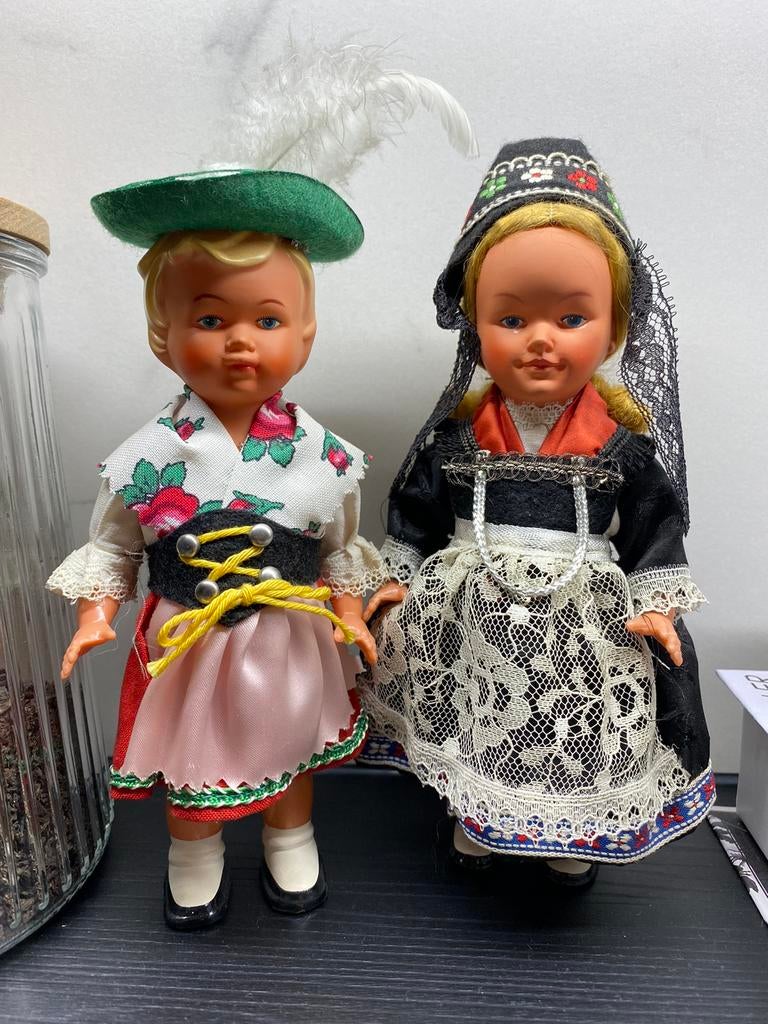 Dansende poppen van Sweetheart Collection uit de jaren ‘50, Ophalen of Verzenden, Zo goed als nieuw, Pop