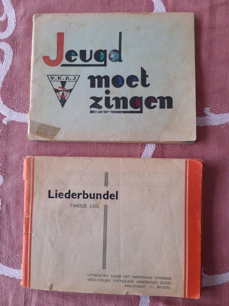 2 x liederbundel Jeugd moet zingen VKAJ, Ophalen of Verzenden, Gelezen, Algemeen, V.K.A.J