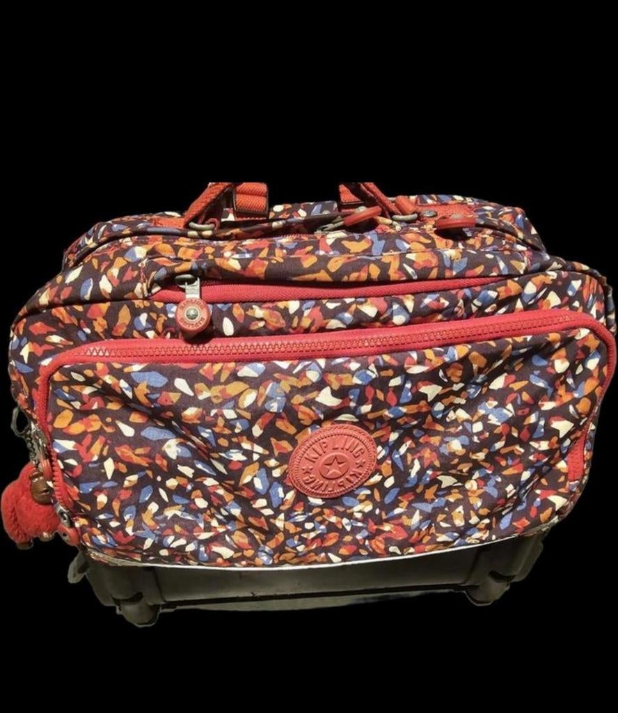 Boekentas / trolley met wieltjes – Kipling, Enlèvement ou Envoi, Comme neuf
