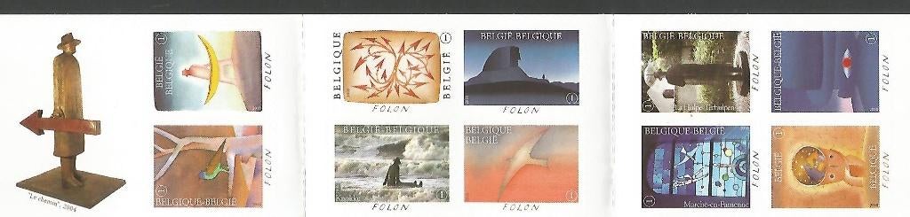 2010 De magie van Folon OBP B 115**, Postzegels en Munten, Orginele gom, Kunst, Ophalen of Verzenden, Zonder stempel