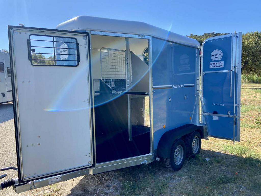 VAN FAUTRAS PROVAN CLASSIC 2021 (2 PLACES), Animaux & Accessoires, Envoi, Neuf, Aluminium, Remorque 1½ cheval