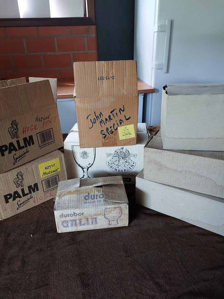 Drinkglazen allerlei, Ophalen, Nieuw