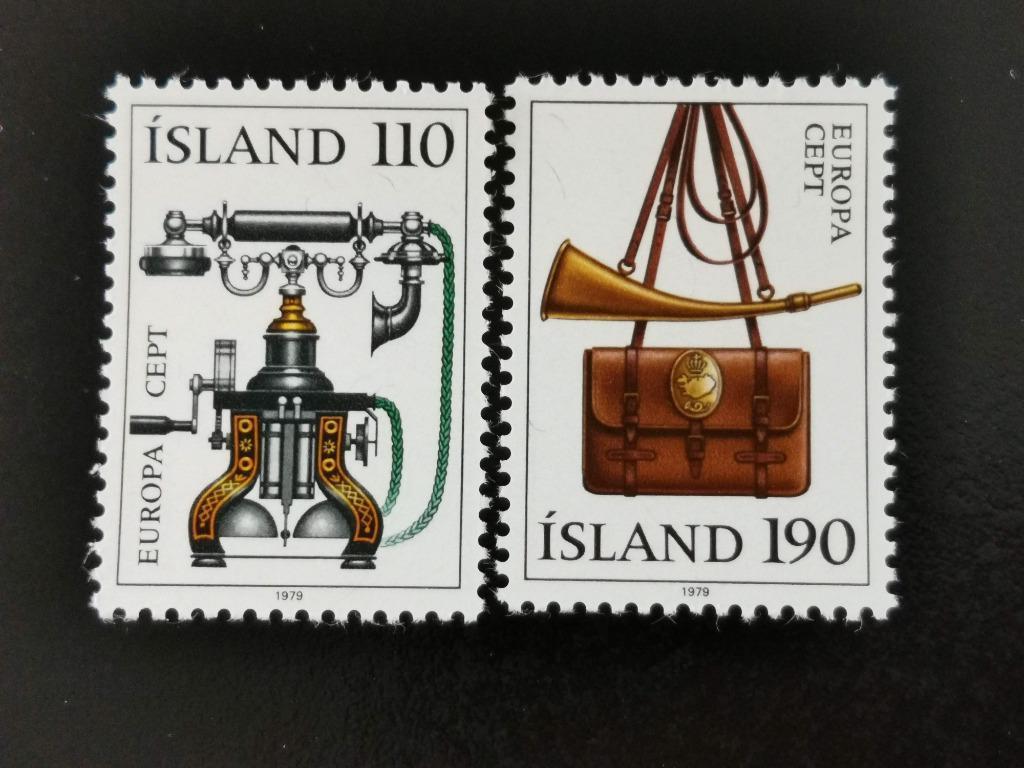 Islande 1979 - Europe CEPT - téléphone ancien **, Enlèvement ou Envoi, Islande, Non oblitéré