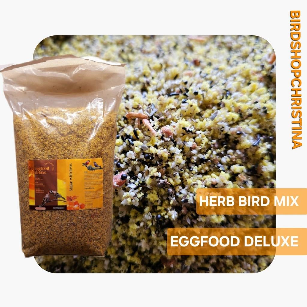 Eggfood Deluxe 10kg - Herb Bird Mix, Ophalen