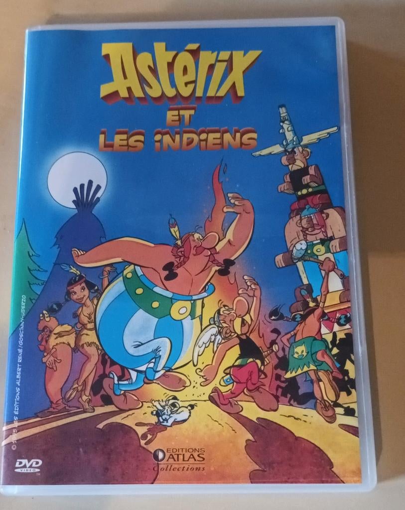 Dvd Asterix et les indiens, Alle leeftijden, Ophalen, Zo goed als nieuw, Tekenfilm