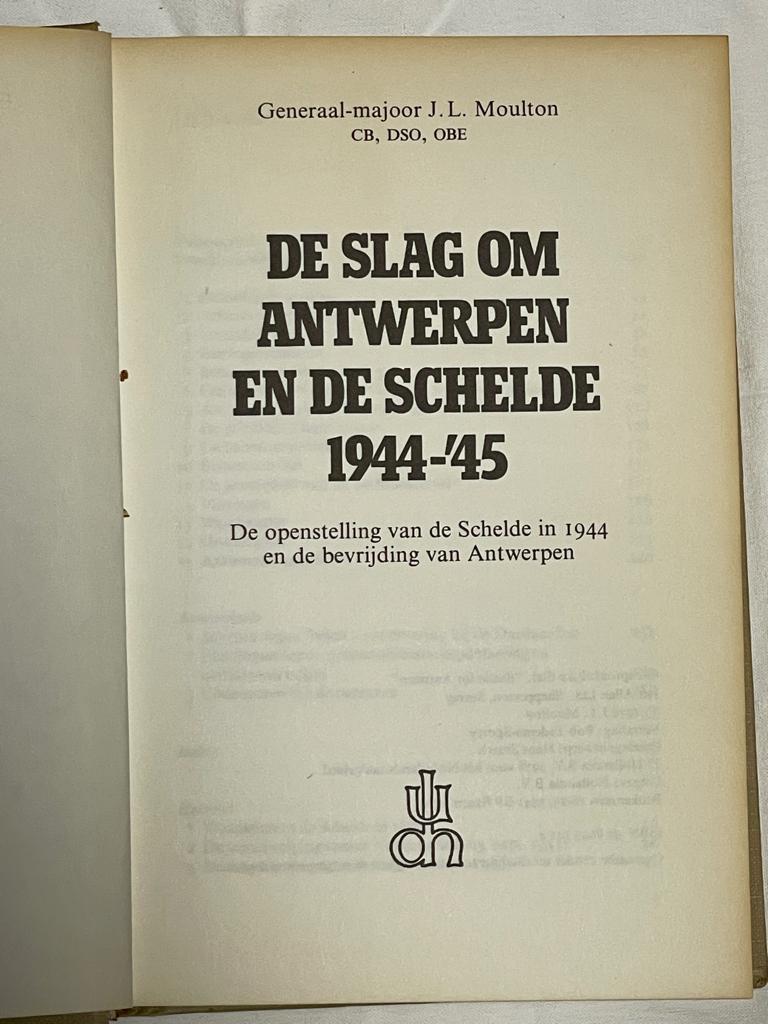Boek: De Slag om Antwerpen en de Schelde 1944-45, Ophalen of Verzenden