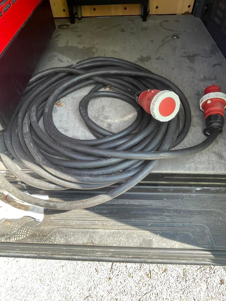 Verlengsnoer 5G16 63A 25 M, Doe-het-zelf en Bouw, Elektriciteit en Kabels, Ophalen, Nieuw