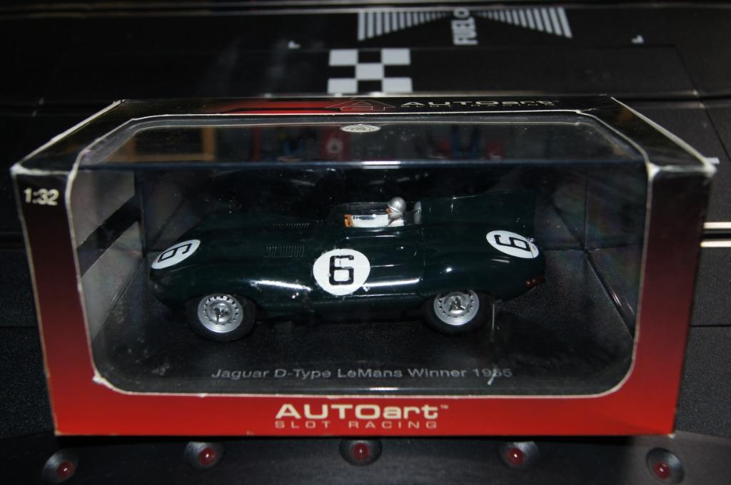 AUTOART SLOT RACING 1:32 jaguar D-TYPE Le Mans Winner 1955, Overige merken, Racebaan, Nieuw, Ophalen of Verzenden