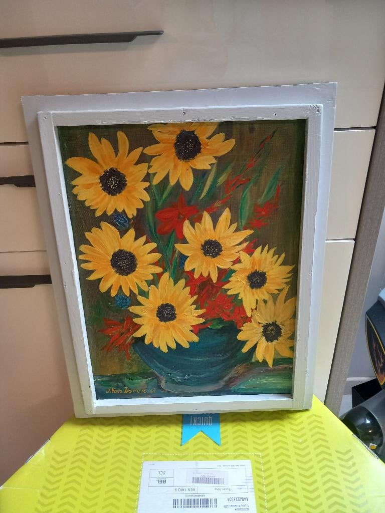 Schilderij van Van Doren, Ophalen
