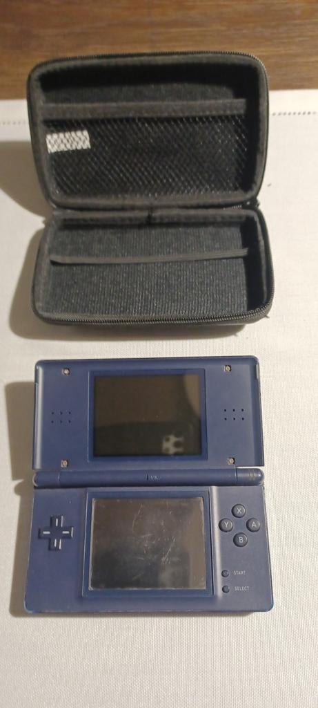 Nintendo DS Lite., Games en Spelcomputers, Spelcomputers | Nintendo DS, Ophalen, Gebruikt, Blauw, Met beschermhoes of tas