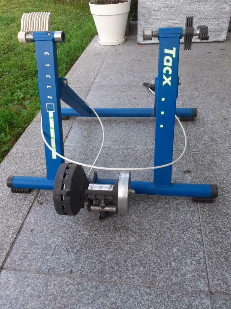 TACX entraîneur vélo stationnaire en bel état, Enlèvement, Utilisé