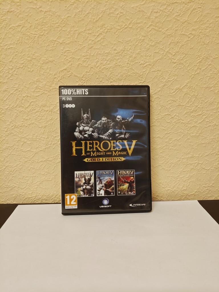 Heroes of Might and Magic V Gold edition PC, Games en Spelcomputers, Gebruikt, 1 speler, Ophalen of Verzenden, Strategie en Constructie