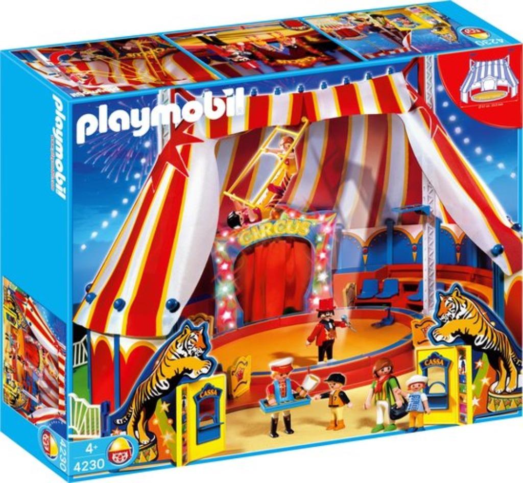Vintage Playmobil Circus sets 4230 4231 4233 4236 en extra's, Kinderen en Baby's, Speelgoed | Playmobil, Ophalen of Verzenden