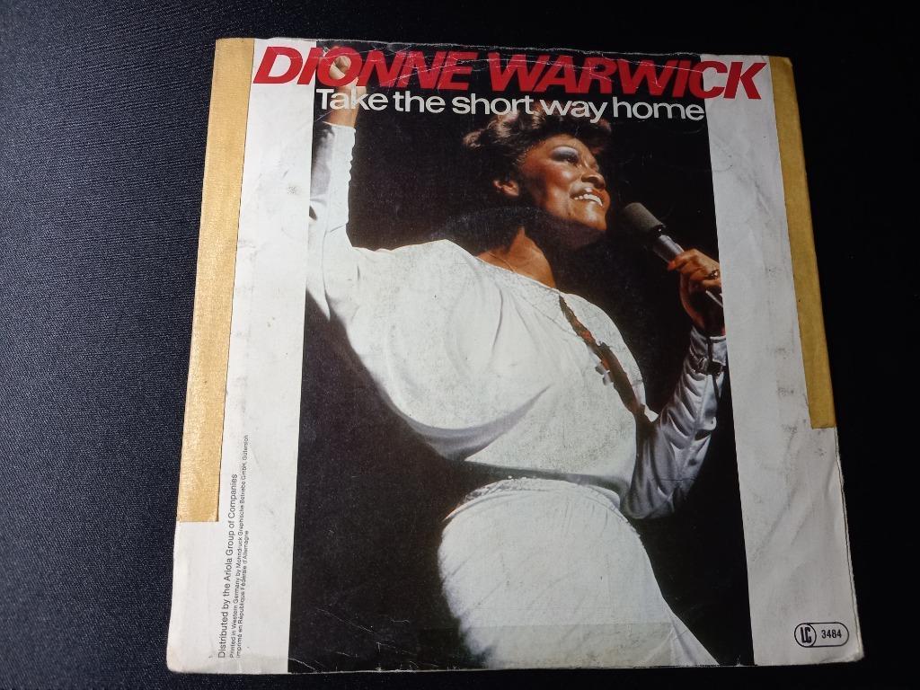 Dionne Warwick – Take The Short Way Home '7, Enlèvement ou Envoi, Utilisé, R&B et Soul, Single
