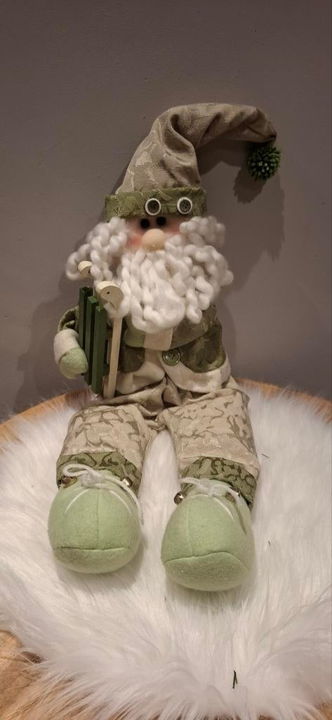 Kerstman met slee 60cm 7€, Diversen, Ophalen