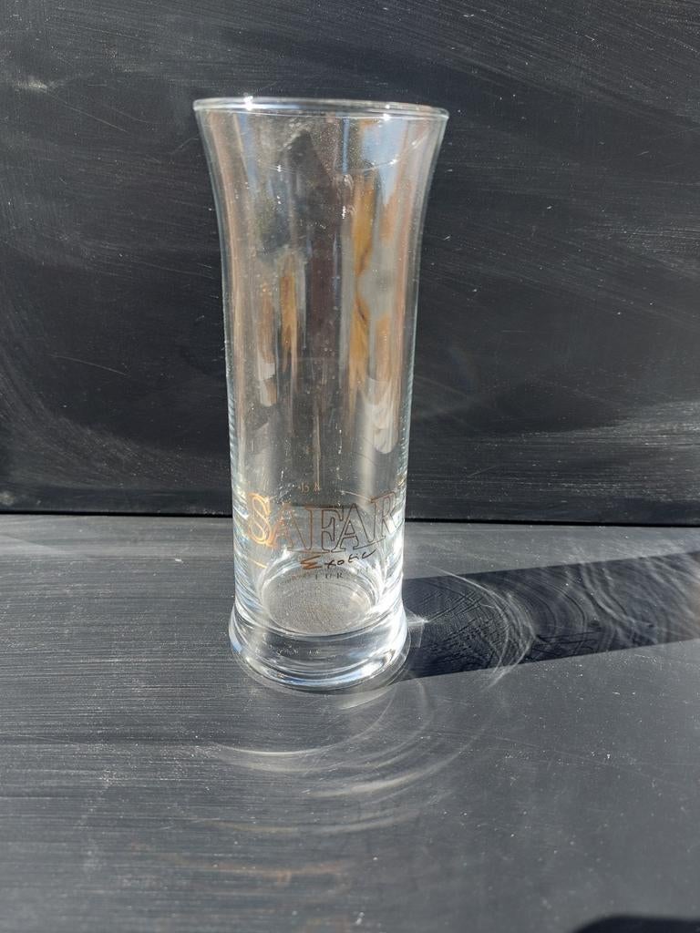 Safari liqueur glas, Ophalen of Verzenden, Zo goed als nieuw, Borrel- of Shotglas