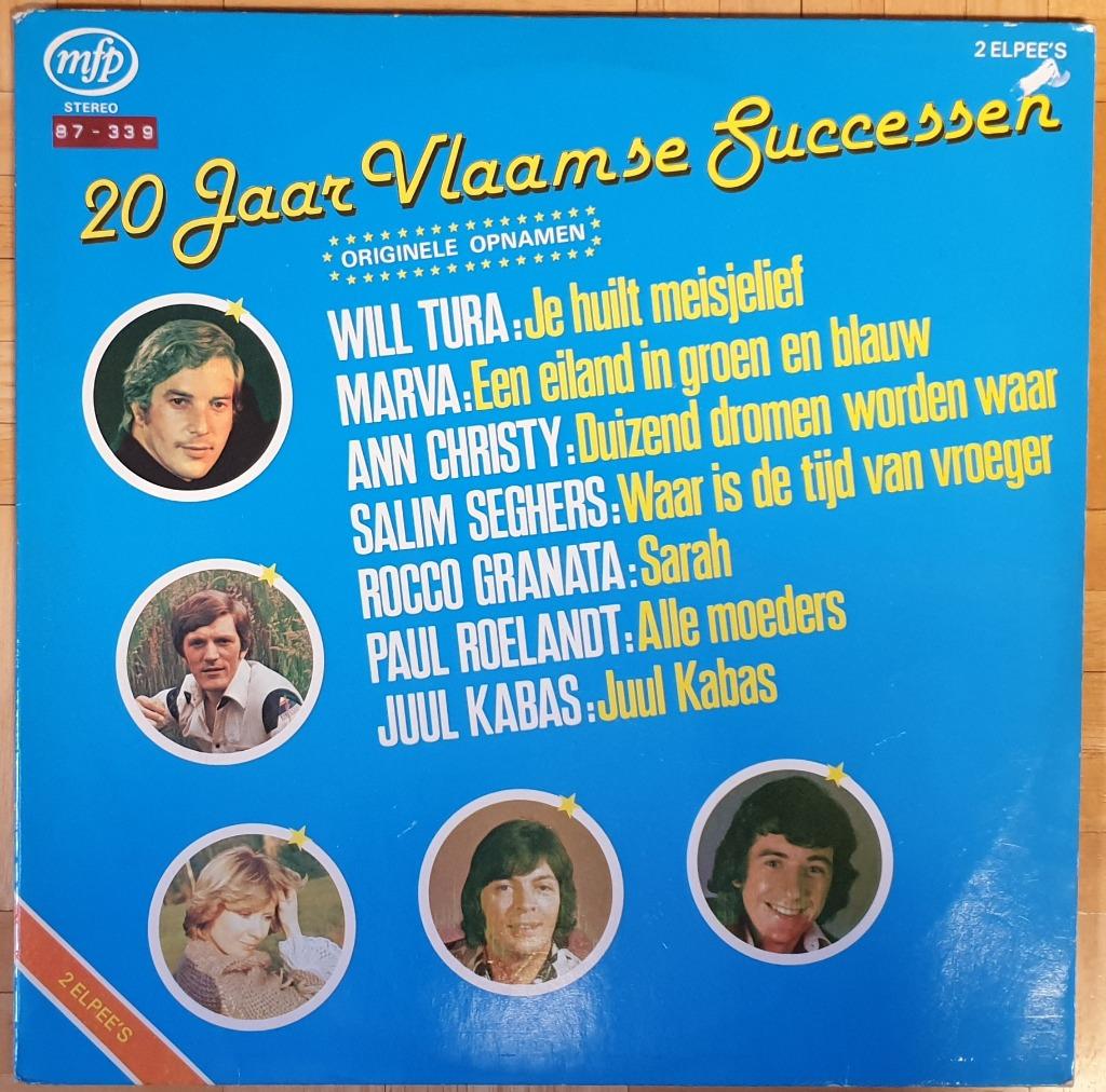 2LP "20 Jaar Vlaamse Successen", Enlèvement ou Envoi, Utilisé, 12 pouces, Pop