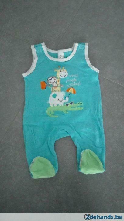 pyjama of kruippakje baby maat 56 C&A, Enlèvement ou Envoi, Utilisé, Garçon, Vêtements de nuit ou Sous-vêtements