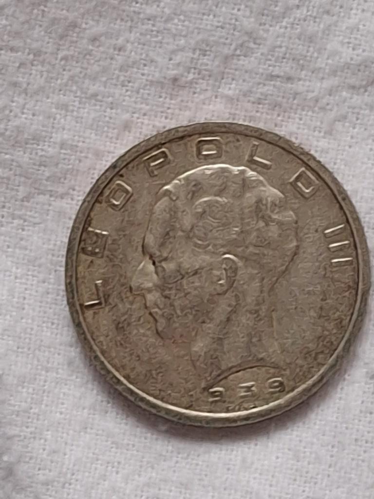 Pièces de 50 francs Léopold 3 de 1939 en argent ( 3 ), Enlèvement, Argent, Argent