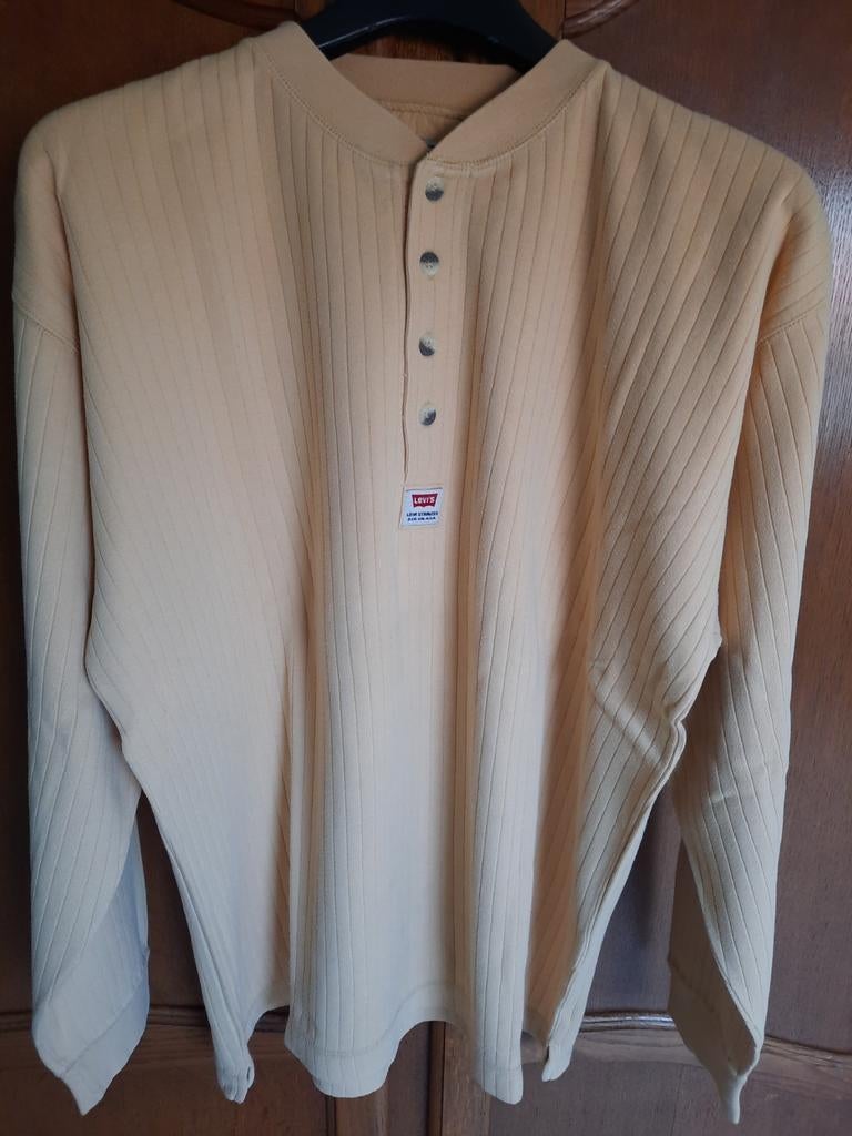 Chemise Levi's originale vintage, Porté, Taille 48/50 (M), Levi’s, Jaune