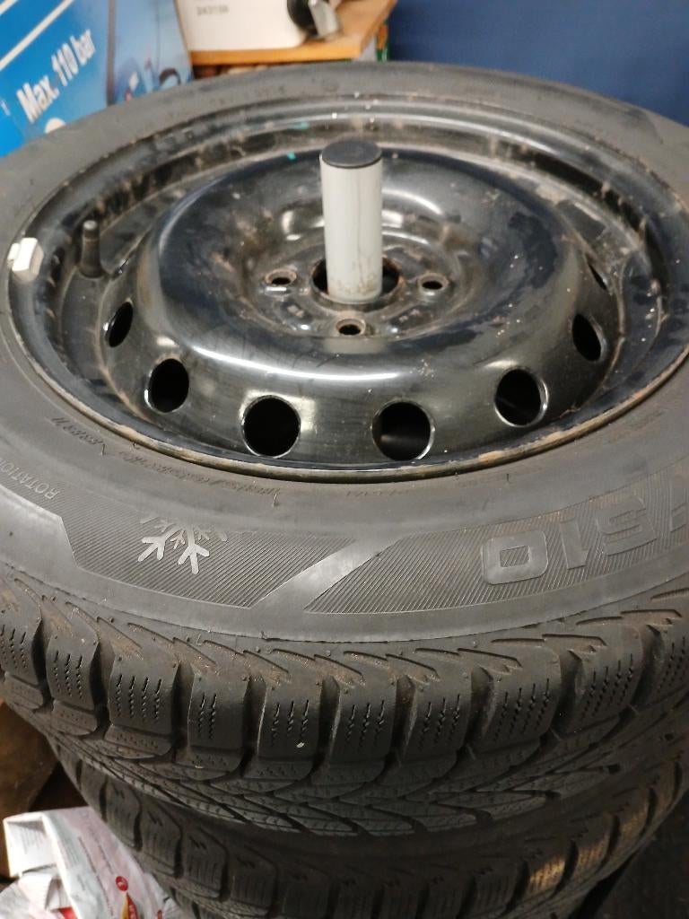 4 winterbanden op velg als NIEUW, Auto-onderdelen, Banden en Velgen, Ophalen, Overige, Banden en Velgen, Nieuw