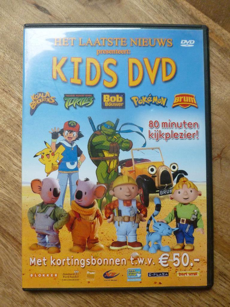DVD Kids' Het Laatste Nieuws' met o.a. Bob de Bouwer, ..., Cd's en Dvd's, Ophalen, Zo goed als nieuw