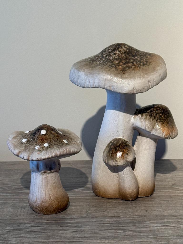 Decoratieve paddenstoelen (2 stuks), Enlèvement ou Envoi, Comme neuf