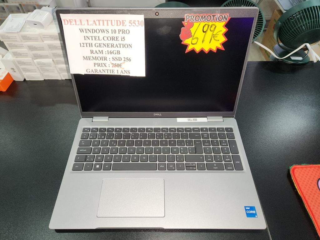 Dell Latitude 5530 – i5 12e Génération – 16 Go RAM – SSD 256, 256 GB, Enlèvement ou Envoi, Comme neuf, Dell