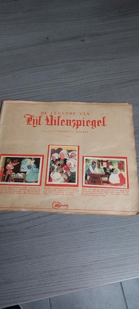 De legende van Tijl Uilenspiegel, Boeken, Ophalen of Verzenden, Gelezen, N.Degouy, Prentenboek