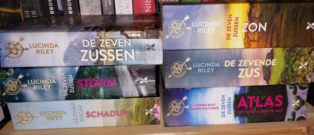 6x - De zeven zussen - Storm - Schaduw - Zon - Maan - Atlas, Ophalen of Verzenden