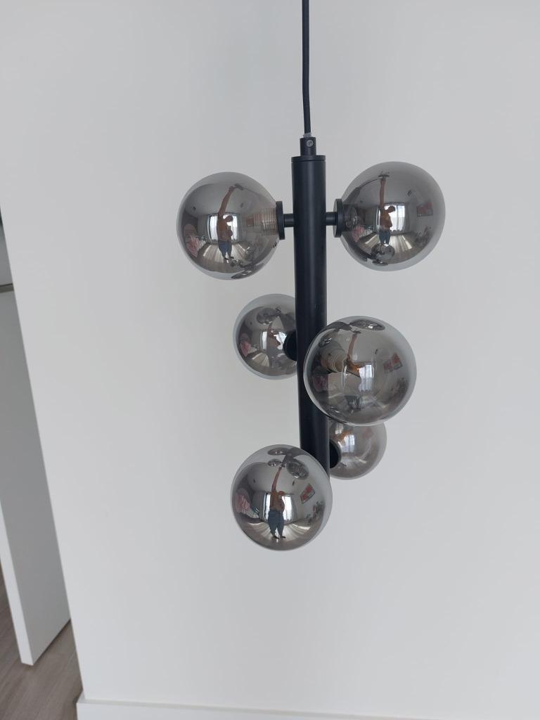 Lampe suspendue/avec ampoules - Lucide TYCHO 45474/06/30, Enlèvement, Comme neuf, Verre, Modern