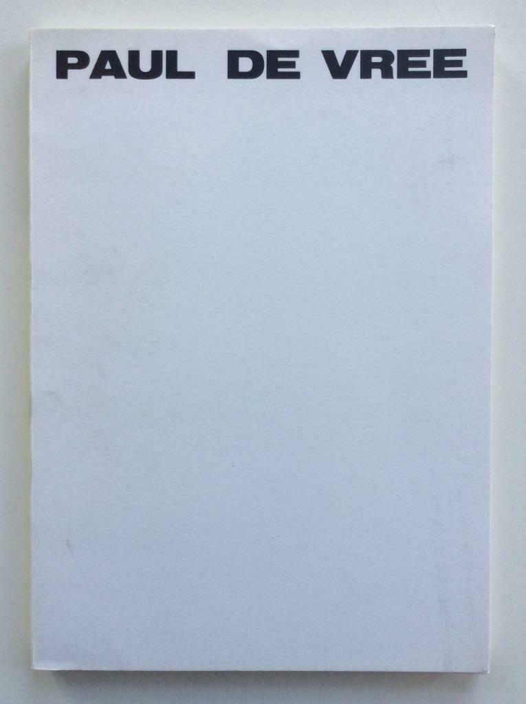 Paul De Vree (Provinciaal Museum, Hasselt, 1981), Ophalen of Verzenden