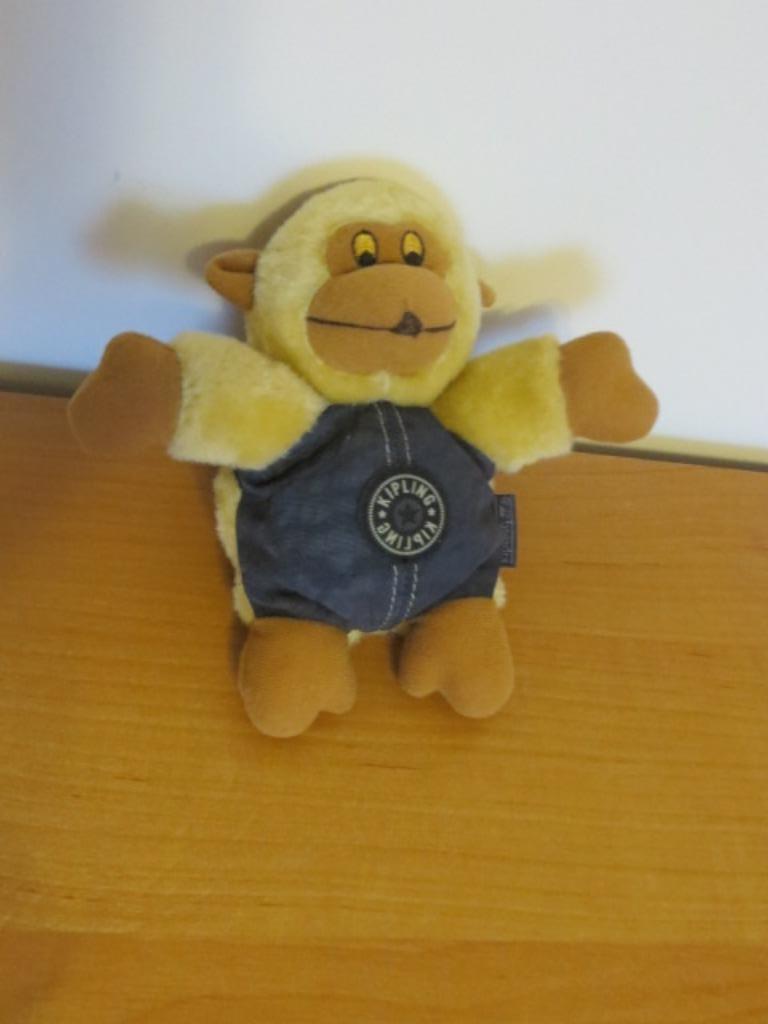 Gele aap - Kipling - sleutelhanger, Ophalen of Verzenden, Gebruikt, Merk