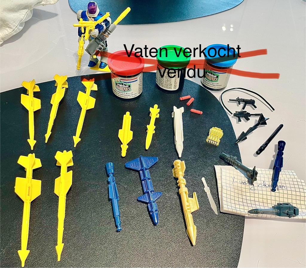 GI JOE ACCESOIRES en figuur Rock ‘n Roll, Ophalen of Verzenden, Zo goed als nieuw