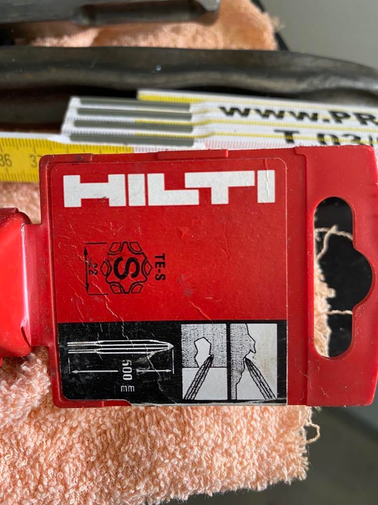 Hilti beitelset, Bricolage & Construction, Enlèvement
