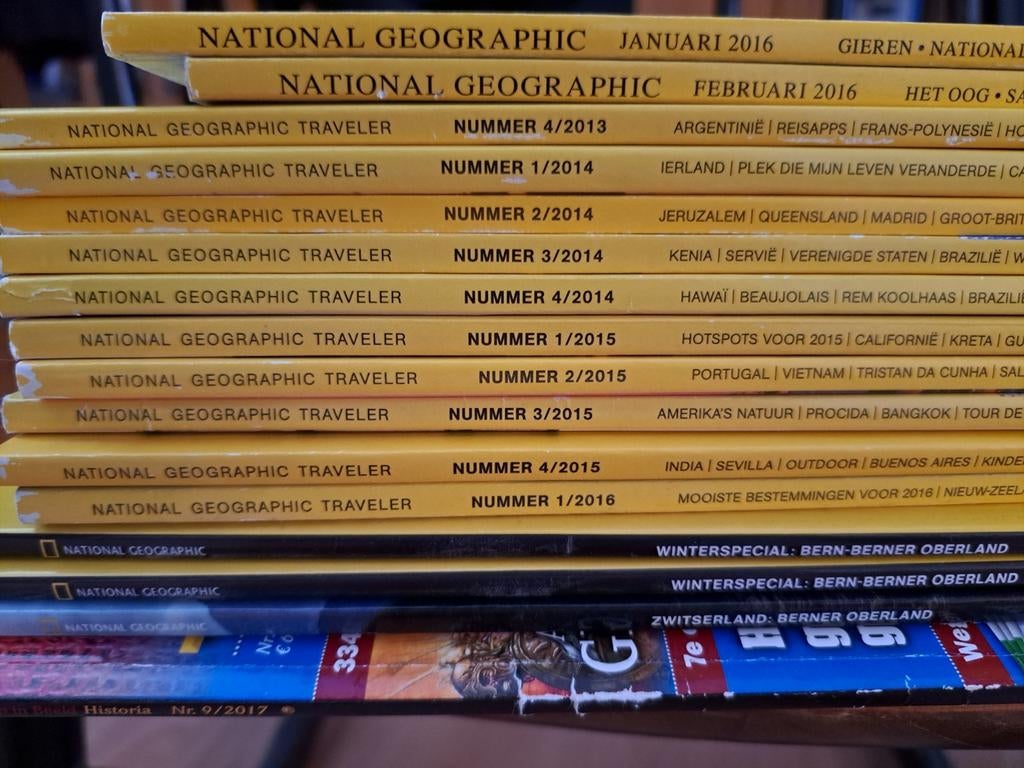 National geographic gemengd, Enlèvement ou Envoi, Comme neuf