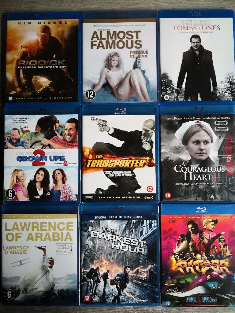 Diverse blu-rays uit te kiezen (deel 1), Cd's en Dvd's, Ophalen of Verzenden