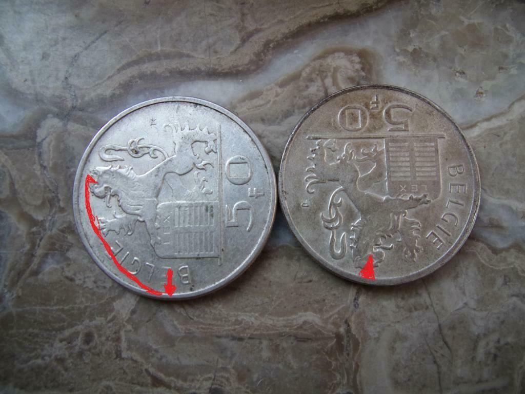 50 francs-Prins Charles-type Mercure MEDAL alignment nl 1954, Ophalen of Verzenden, Losse munt, Zilver