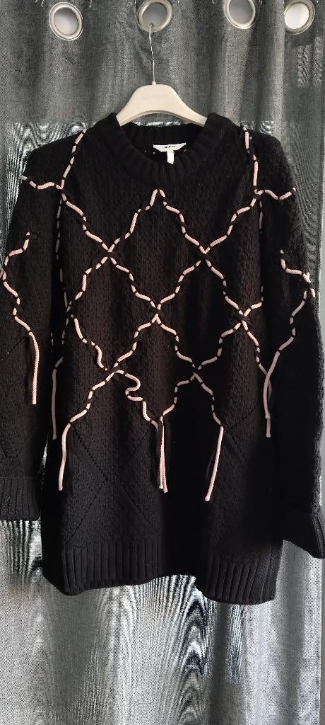 lange trui/pull OBJECT /nieuwe prijs!!!, Maat 38/40 (M), Zwart, Object, Ophalen of Verzenden