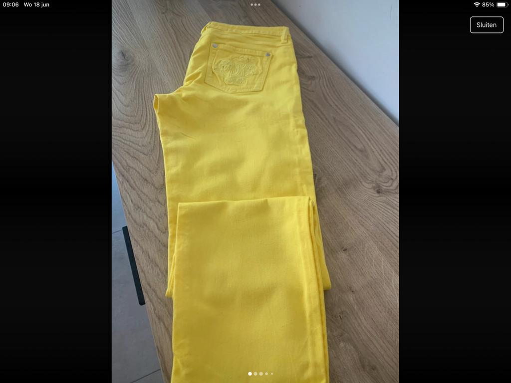 broek roberto cavalli, Kleding | Dames, Ophalen of Verzenden, Zo goed als nieuw, Maat 42/44 (L)