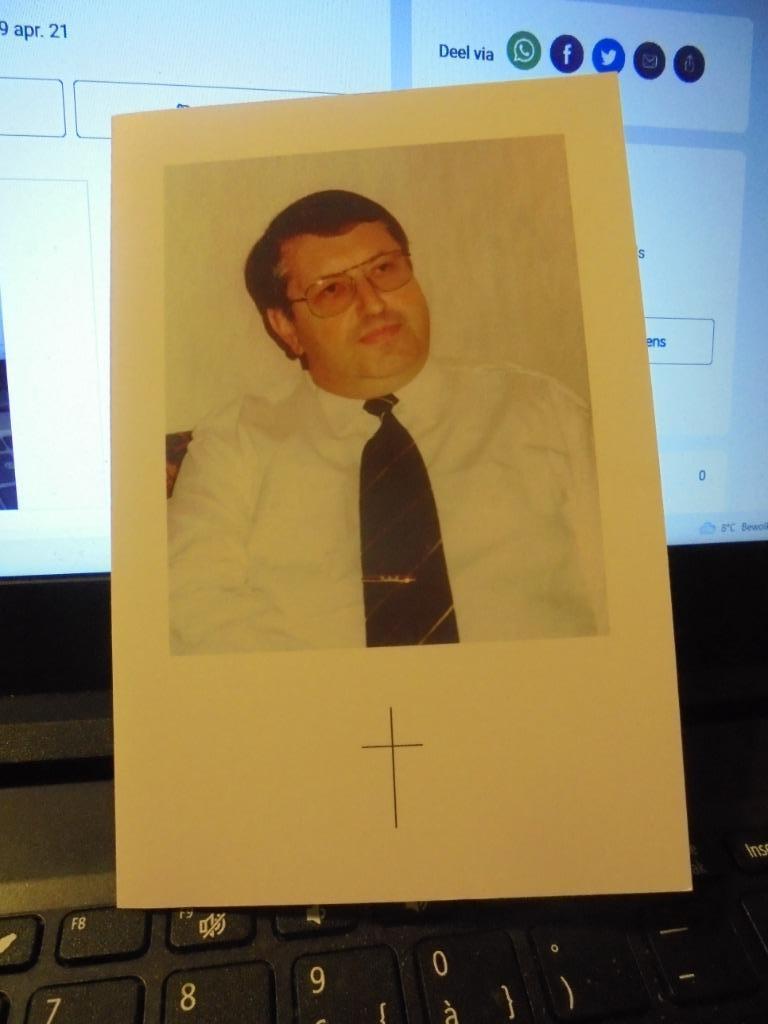 dp Kanunnik Noel Vangansbeke, Verzamelen, Ophalen of Verzenden, Bidprentje