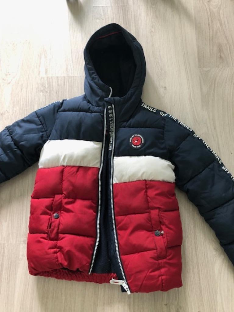 Winterjas jongen maat 134, Ophalen, Gebruikt, WE, Jongen