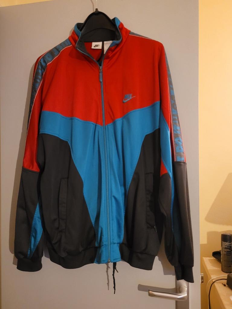 Vintage Nike Trainingsmaat XL uit de jaren 90, Blauw, Nike, Maat 56/58 (XL), Ophalen of Verzenden