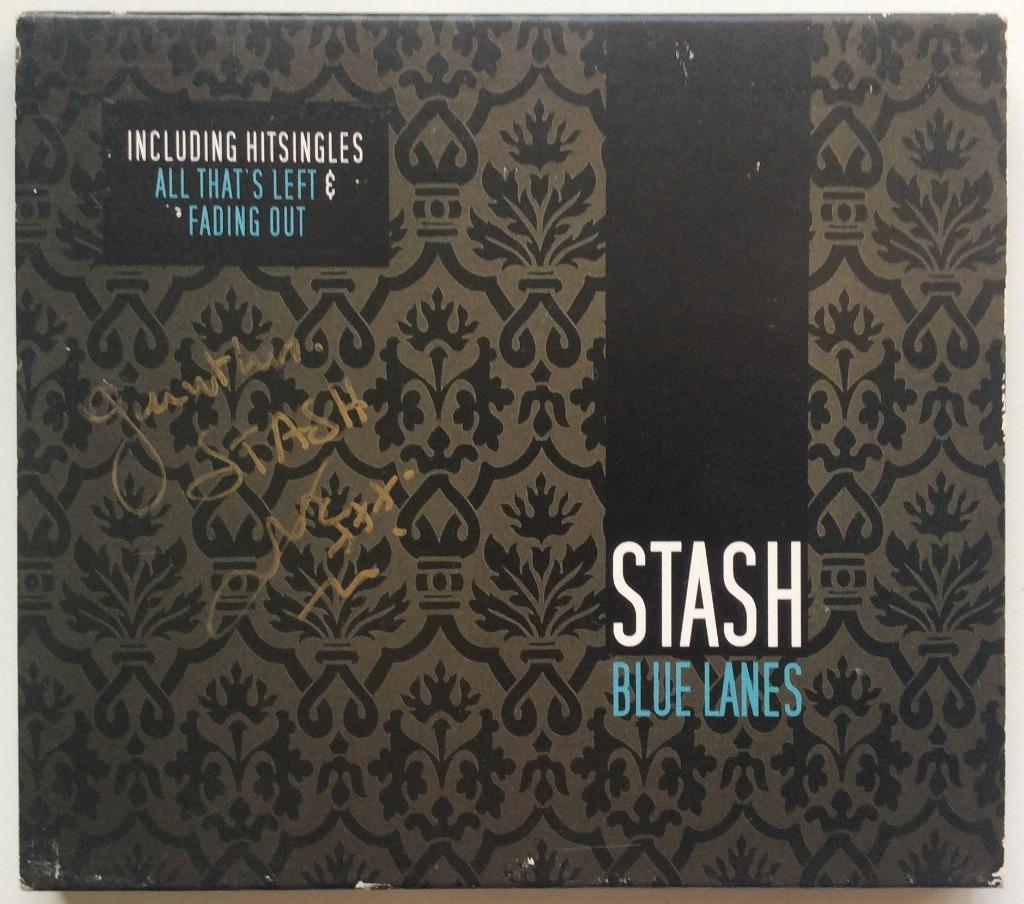 Stash - blue lines GESIGNEERD, CD & DVD, Enlèvement ou Envoi, Comme neuf