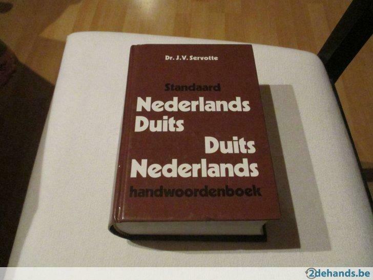 Standaard (hand-) woordenboek Nederlands-Duits J.V. Servotte, Ophalen of Verzenden, Gelezen