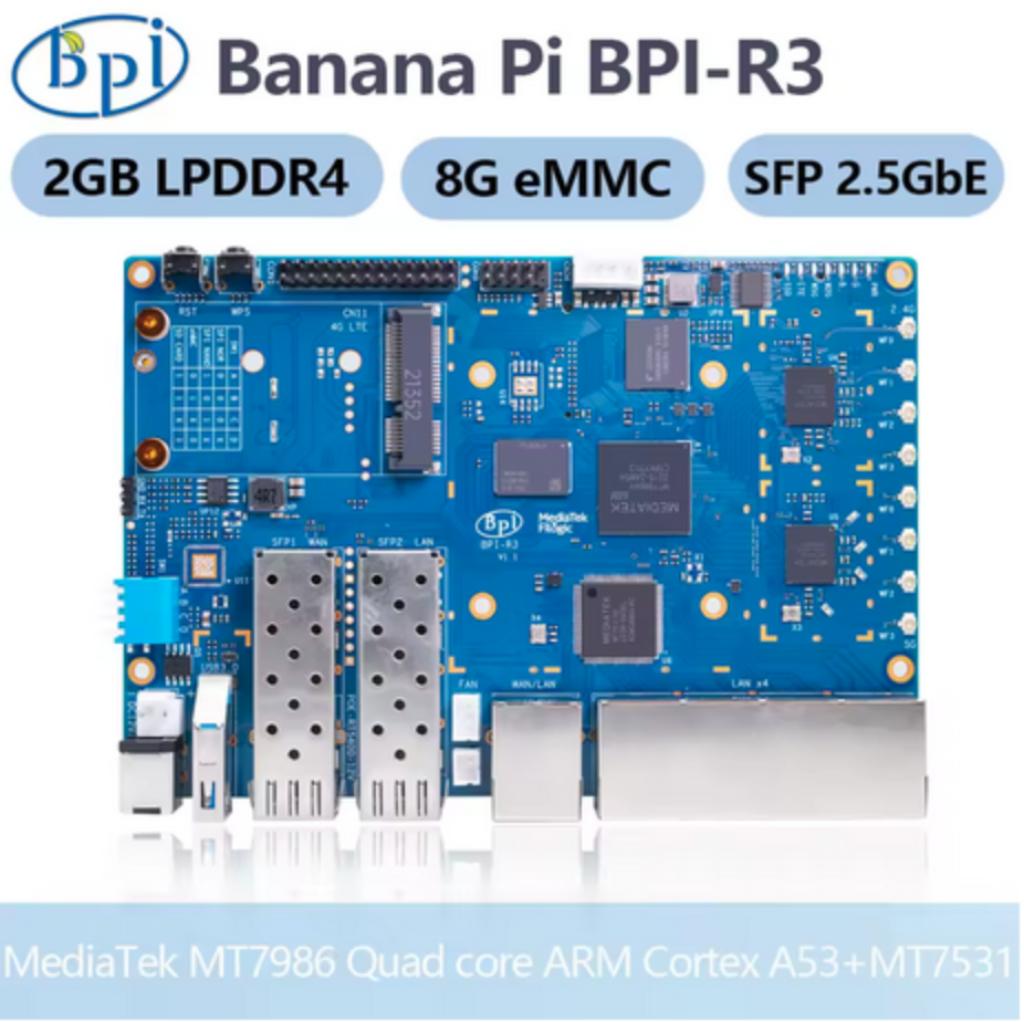 Banana Pi BPI-R3, Ophalen of Verzenden, Zo goed als nieuw